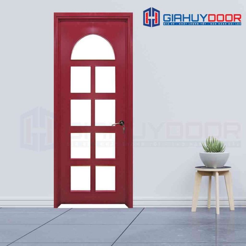 Cửa gỗ cao cấp Sài Gòn MDF Veneer P1G9 mau do