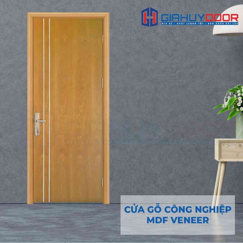 Cửa gỗ công nghiệp MDF Veneer P1R2 soi (2)