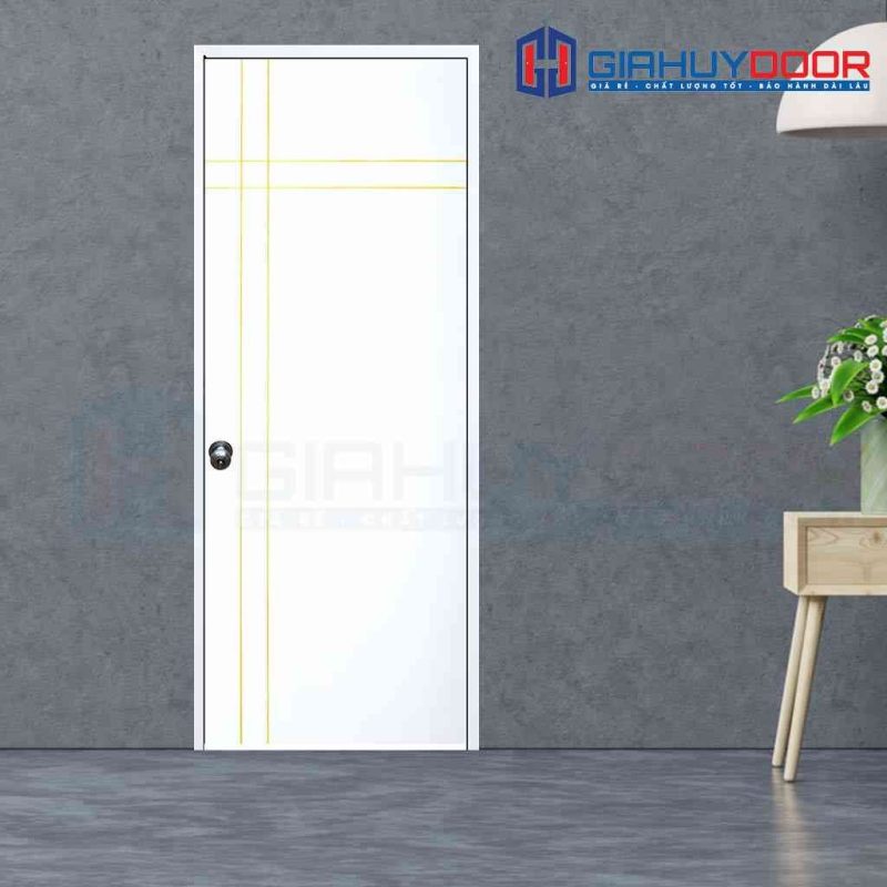 Cửa gỗ nhà vệ sinh MDF Veneer P1R4a-C1