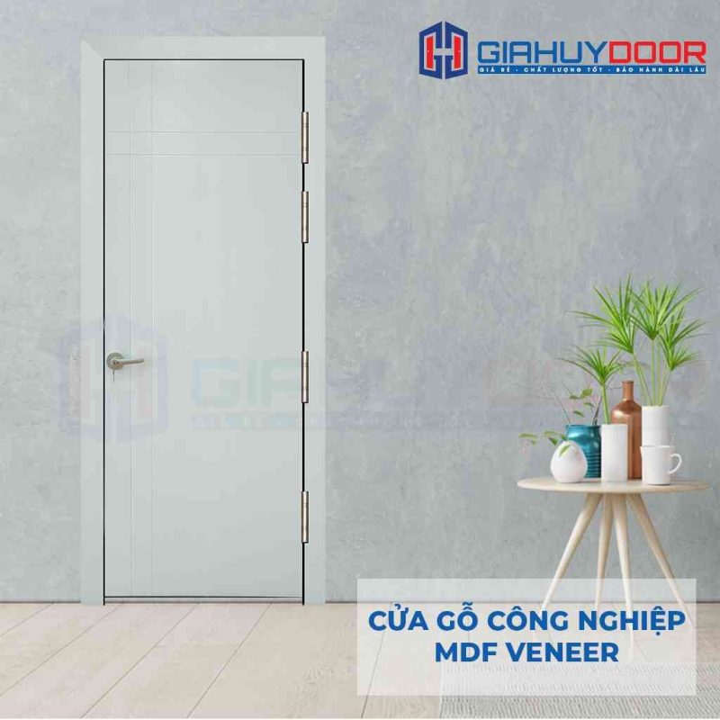 Cửa gỗ công nghiệp MDF Veneer P1R4a