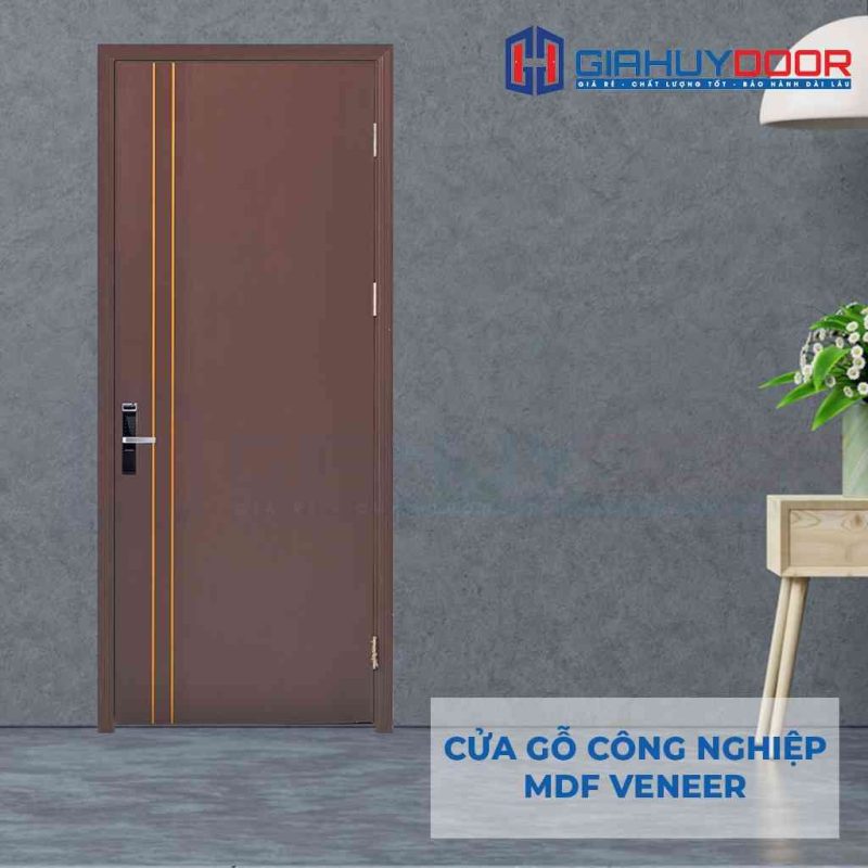Cửa gỗ công nghiệp MDF Veneer P1-C13