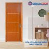 Cửa gỗ công nghiệp MDF Veneer P1R4-xoan dao