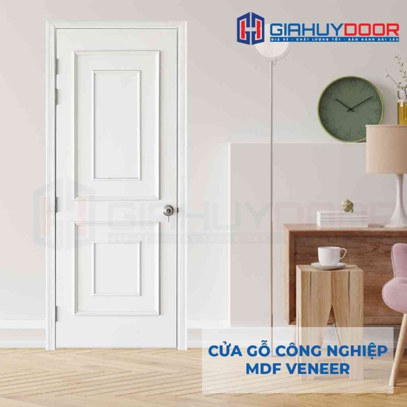 Cửa gỗ công nghiệp MDF Veneer PN4-C1