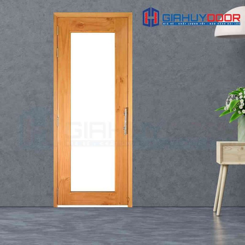 Cửa gỗ cao cấp Sài Gòn MDF veneer o kinh