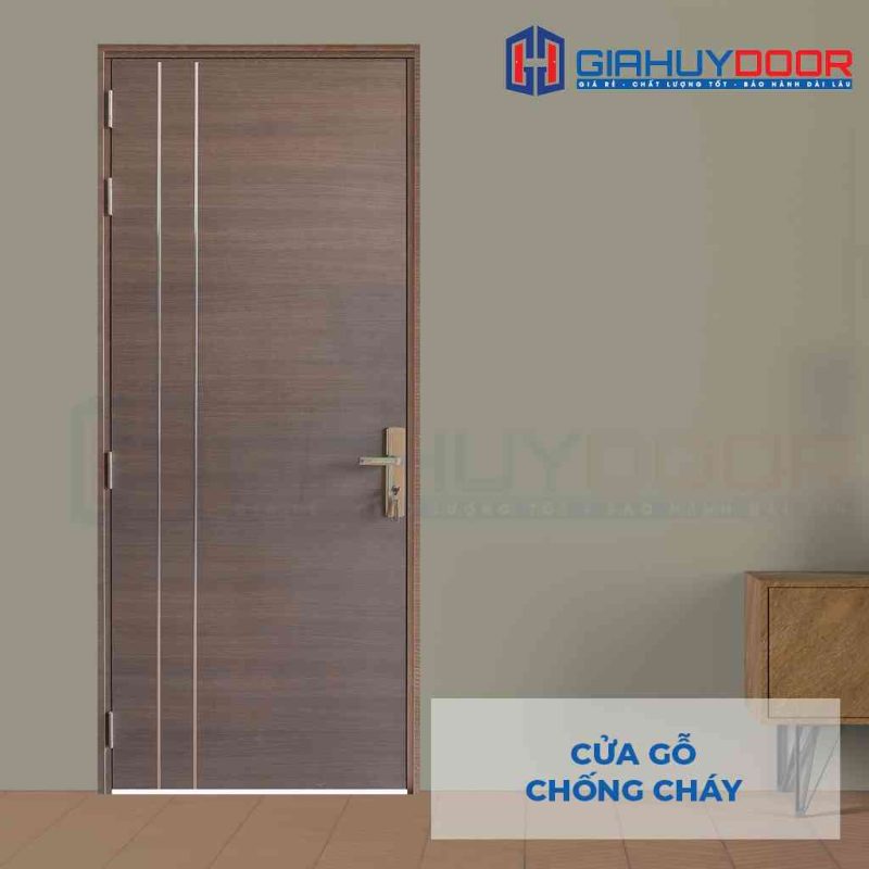 Cửa gỗ chống cháy GCC MDF Laminate P1R2