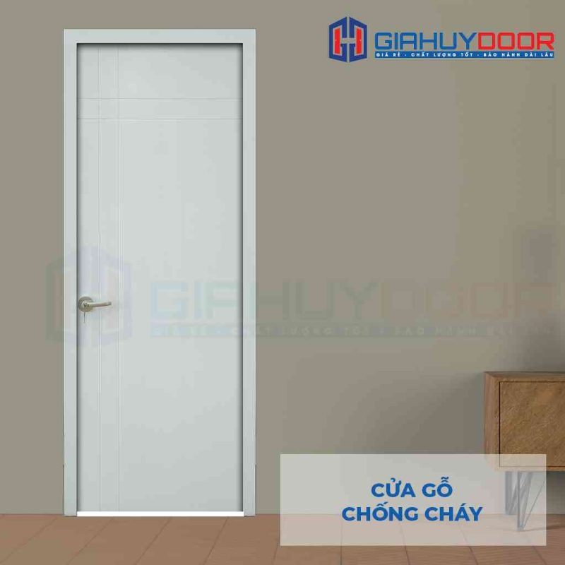 Cửa gỗ chống cháy GCC MDF P1R4 -C1