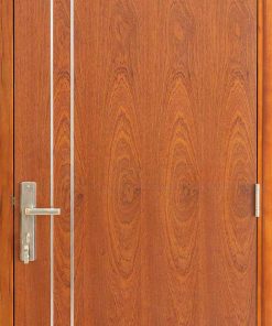 Cửa gỗ chống cháy GCC MDF Veneer P1R2 Xoan dao