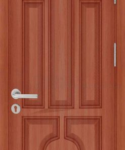 Cửa gỗ công nghiệp HDF Veneer 018 teak (1)