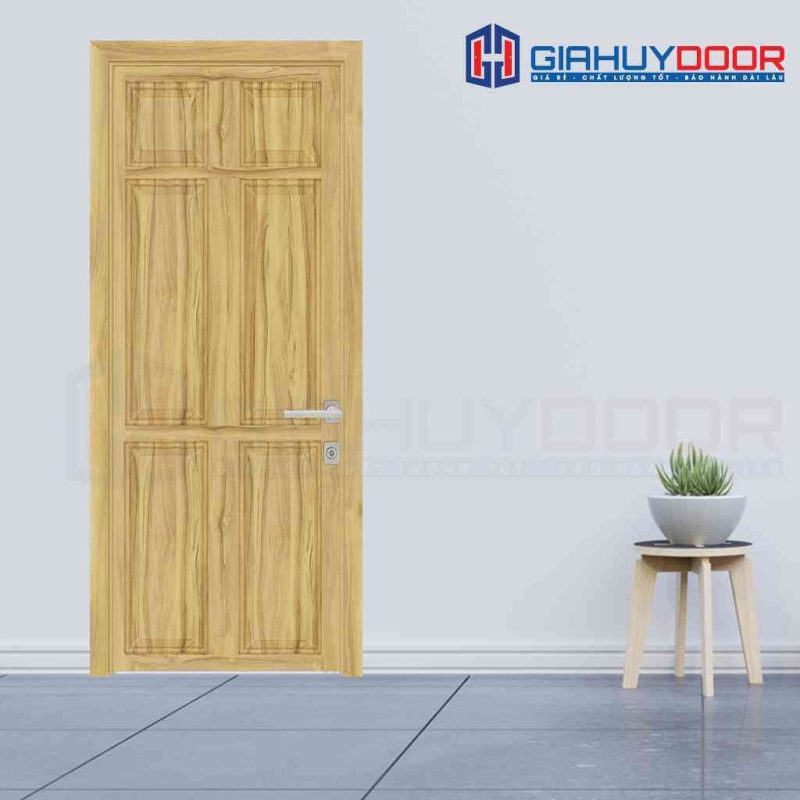 Cửa gỗ công nghiệp HDF Veneer 6A soi (2)