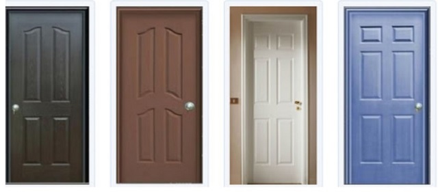 Cửa gỗ công nghiệp HDF đa dạng về màu sắc