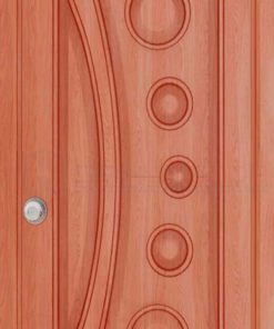 Cửa gỗ công nghiệp HDF Veneer SGD 1K Xoan dao (2)