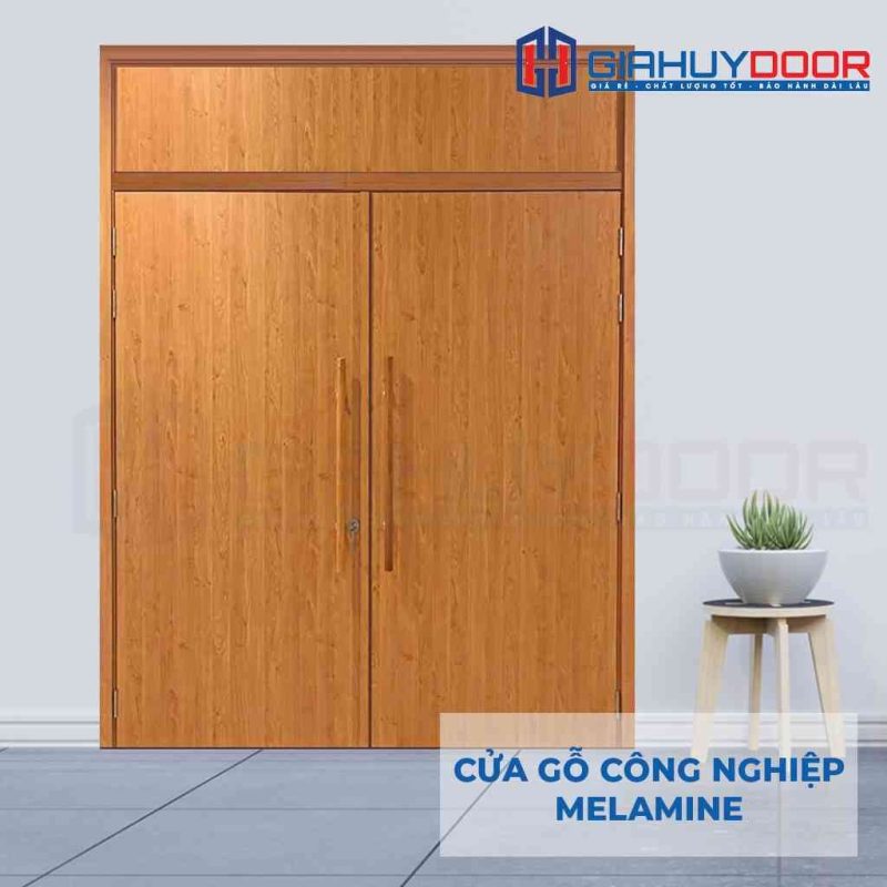 Cửa gỗ công nghiệp MDF Melamine P2 Fix