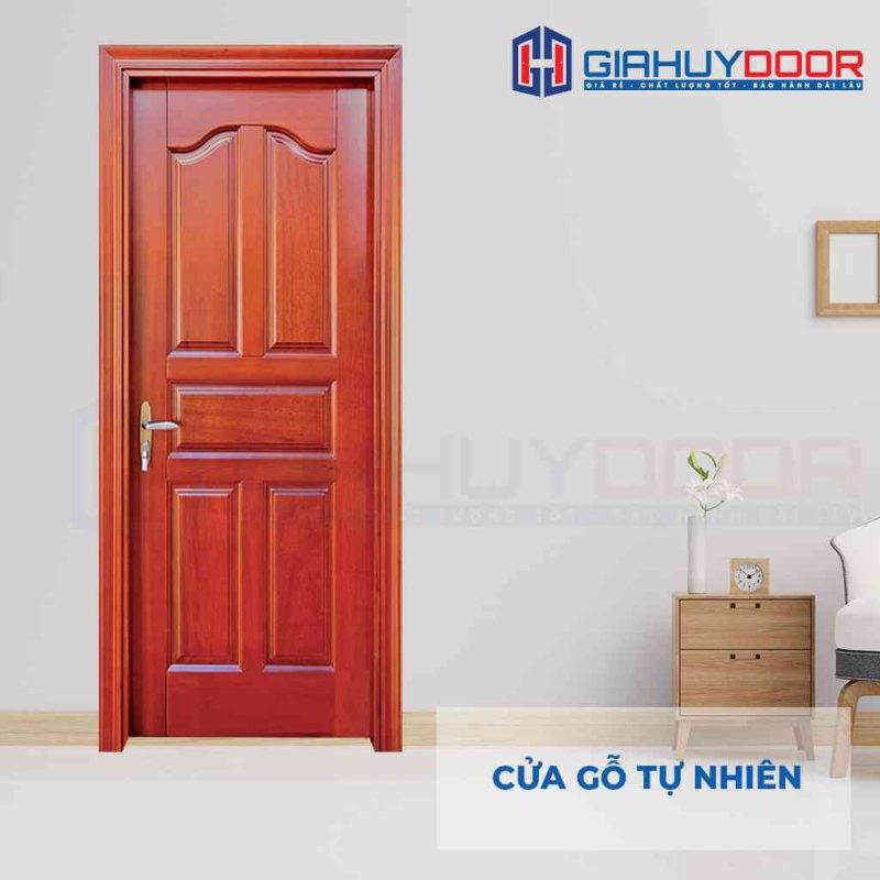 Cửa gỗ tự nhiên 5A Cam xe