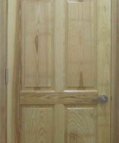 Cửa gỗ tự nhiên 6A soi