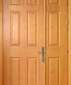 Cửa gỗ công nghiệp HDF Veneer 9A soi me bong con