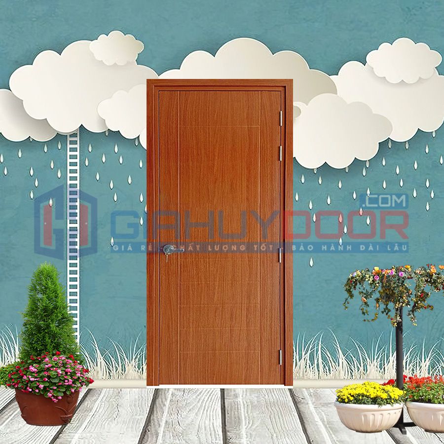 Thi công cửa nhựa giả gỗ Quận Bình Tân