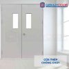 Cửa thép chống cháy 2PG2 khoa coc