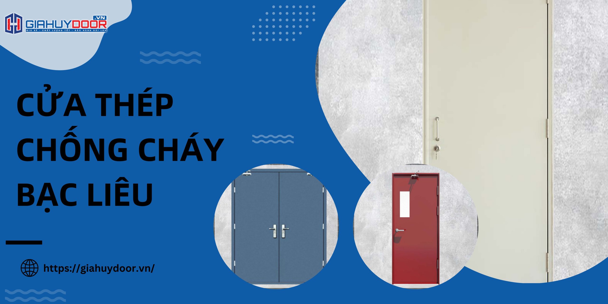 Cửa thép chống cháy Bạc Liêu