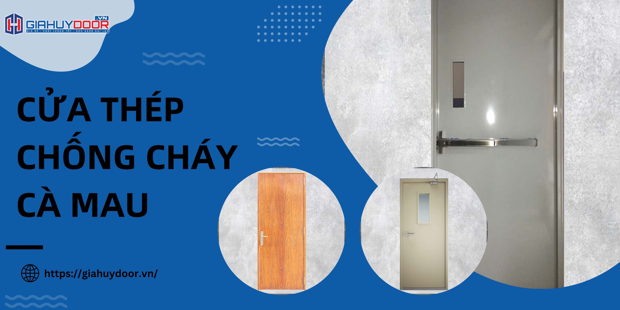 Cửa thép chống cháy Cà Mau