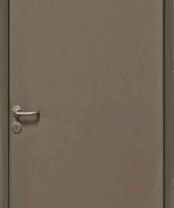 Cửa thép chống cháy P1 mau den