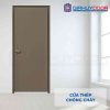 Cửa thép chống cháy P1 mau den