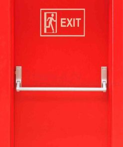 Cửa thép chống cháy P1 thanh thoat hiem day