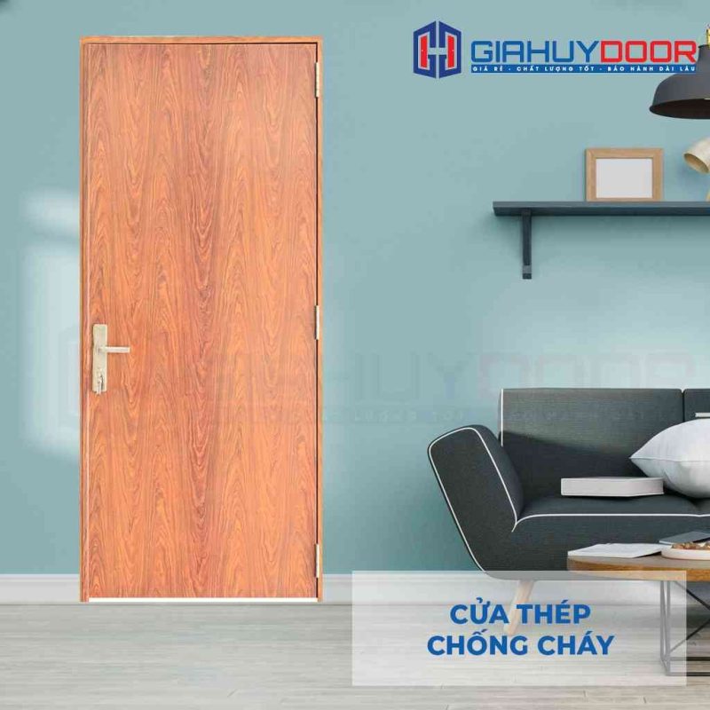 Cửa thép chống cháy P1 van go