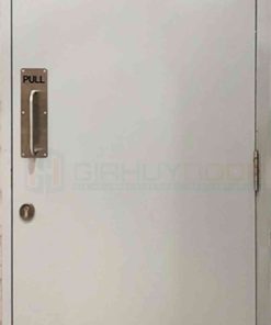 Cửa thép chống cháy P1 xam