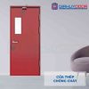 Cửa thép chống cháy P1G1 đỏ