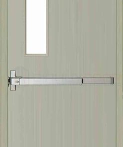 Cửa thép chống cháy P1G1 xám thoát hiểm