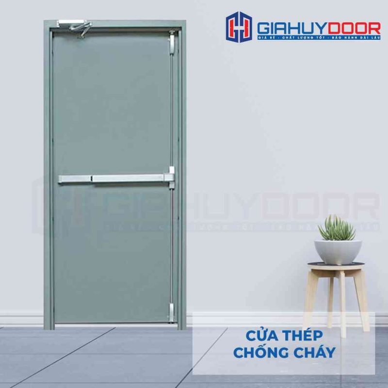 Cửa thép chống cháy mau thong dung 3