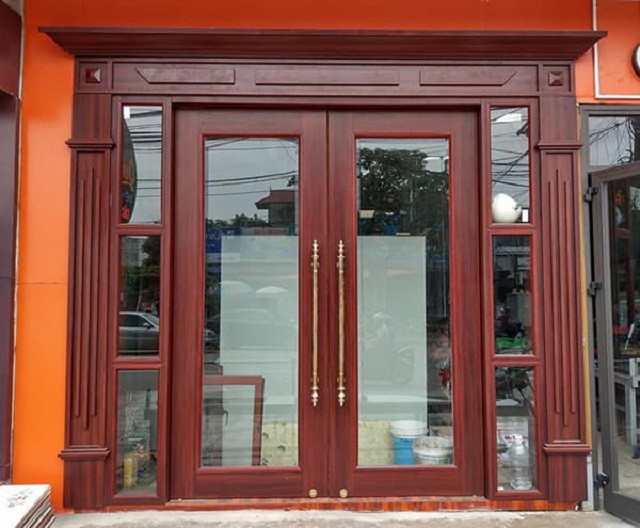 Cửa thép vân gỗ có độ bền vượt trội hơn