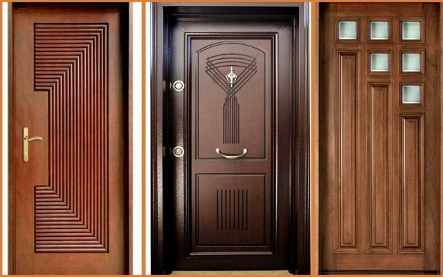 Cửa thép vân gỗ dễ lắp đặt ở nhiều vị trí