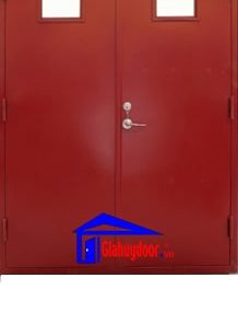 Cửa thép chống cháy GHD Cua thoat hiem 2