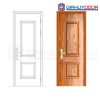 Cửa thép vân gỗ GHDGS1H12-mau-vang