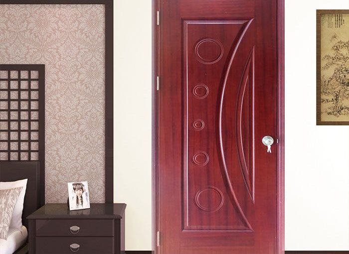 Cửa gỗ HDF Veneer GHD HDF Veneer 1K Sapele 0886.500.500