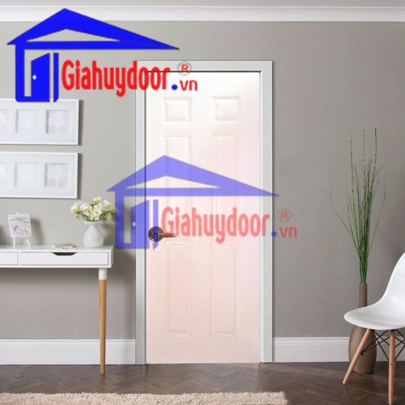 Cửa Gỗ Công Nghiệp HDF HDF.6B-C4, Cửa gỗ công nghiệp HDF, Cửa gỗ HDF, Cửa gỗ công nghiệp, Cửa gỗ cao cấp, Cửa gỗ nhà ở, Cửa gỗ cách âm, Cửa gỗ chất lượng cao,