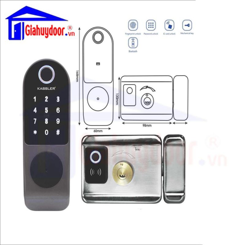 Khóa cửa KL 579