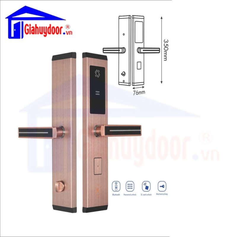 Khóa cửa KL 667 Copper
