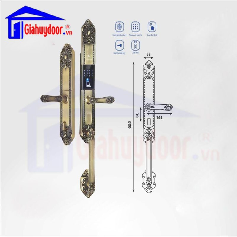 Khóa cửa KL 979 GR