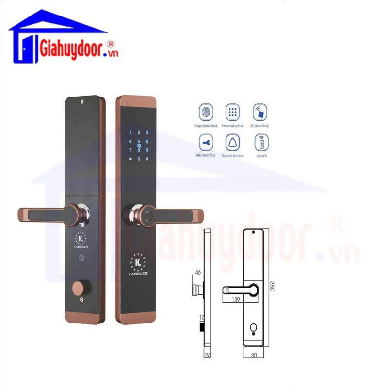 Khóa cửa KL 600 Coper