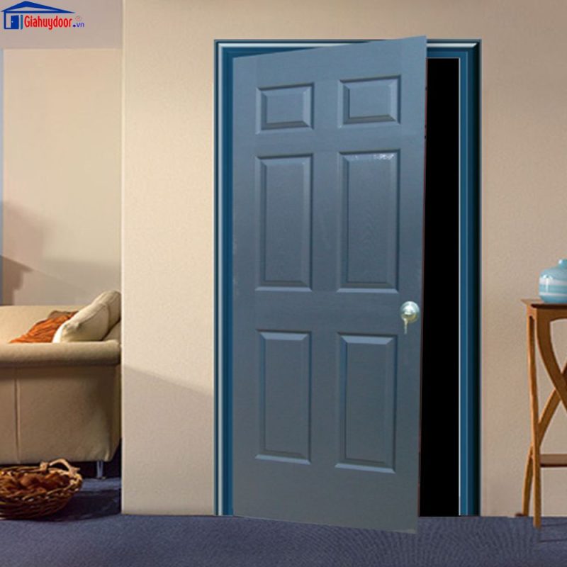 Cửa gỗ công nghiệp HDF GHD 6A-C3 - GIAHUYDOOR 0886.500.500