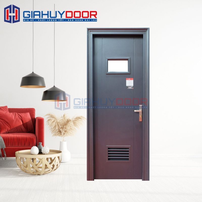 Cửa Thép Vân Gỗ SGD-KM.TVG-1C-18