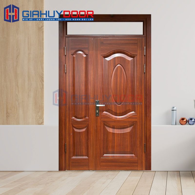 Cửa Thép Vân Gỗ SGD-KM.TVG-2CL-13