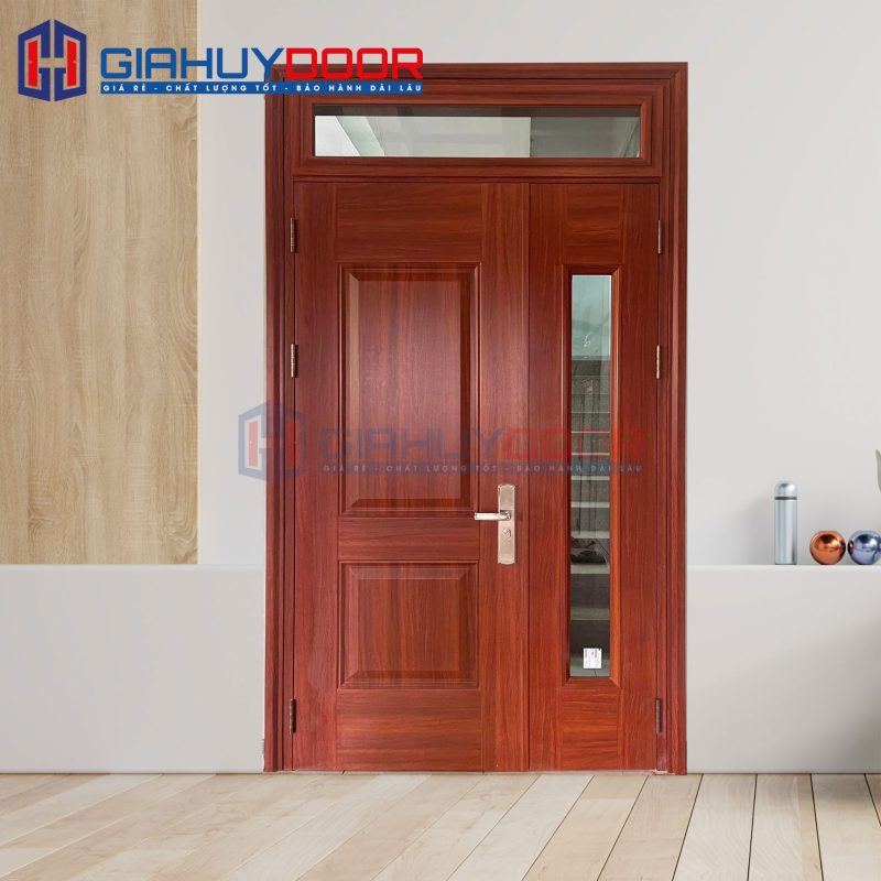 Cửa Thép Vân Gỗ SGD-KM.TVG-2CL-5