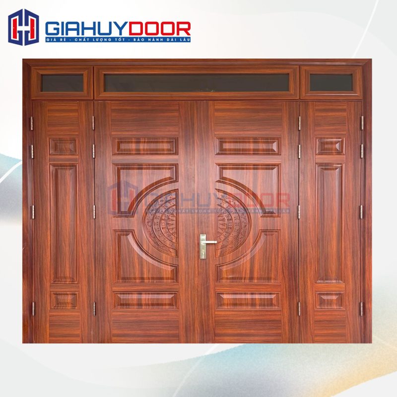 Cửa Thép Vân Gỗ SGD-KM.TVG-4C.11