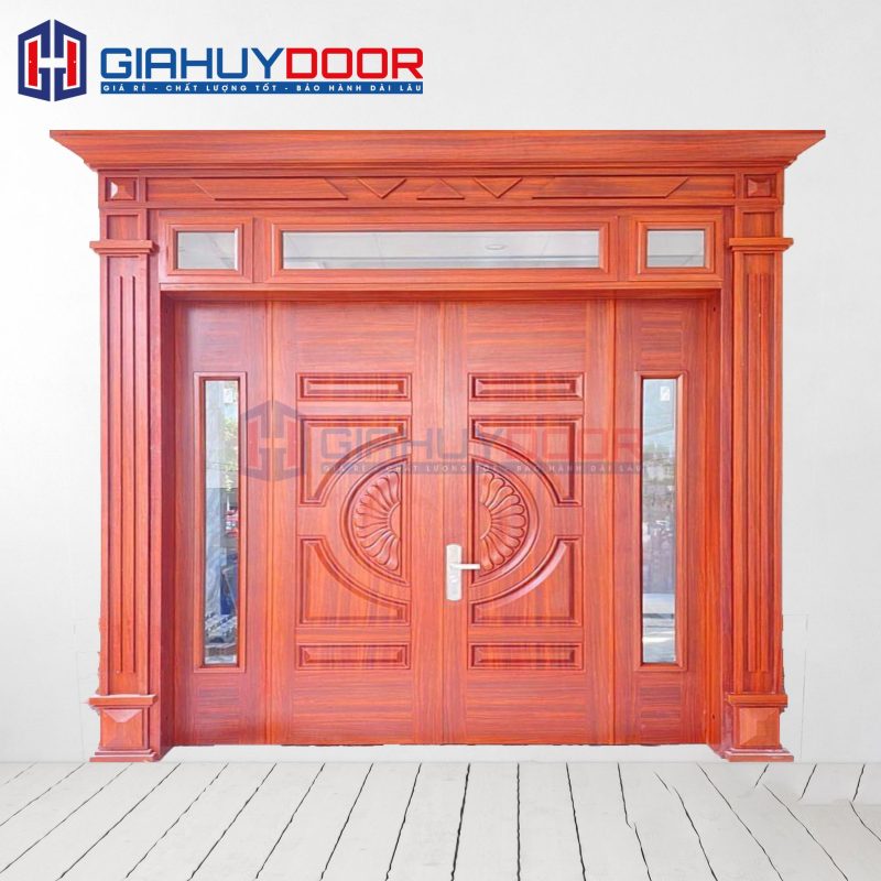 Cửa Thép Vân Gỗ SGD-KM.TVG-4C.16