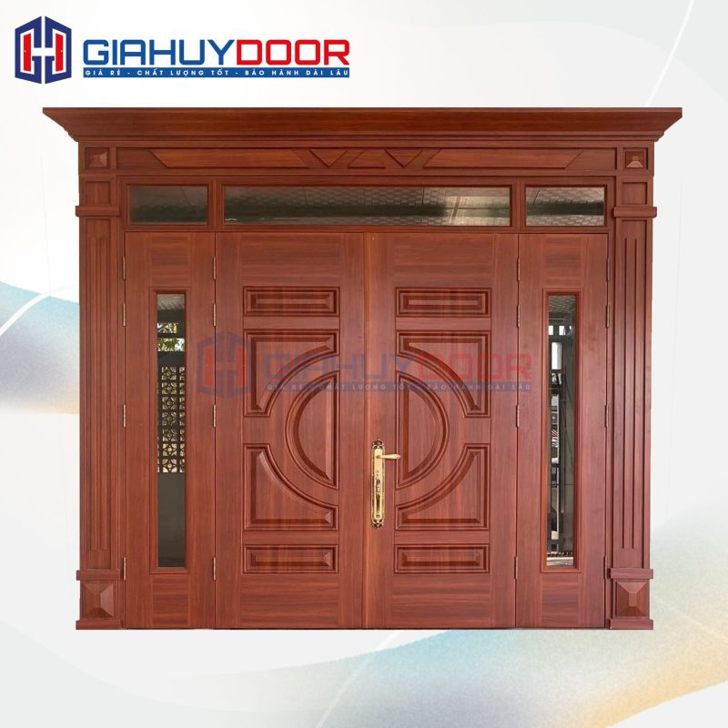 Cửa Thép Vân Gỗ SGD-KM.TVG-4C.17