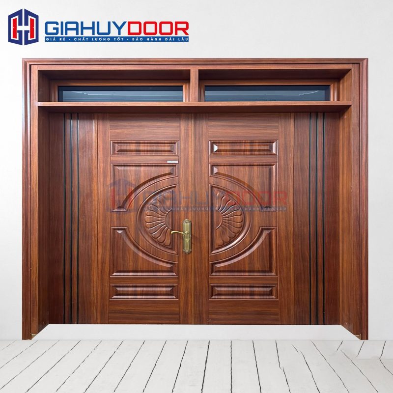 Cửa Thép Vân Gỗ SGD-KM.TVG-4C.22