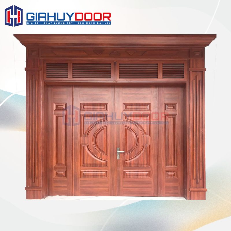 Cửa Thép Vân Gỗ SGD-KM.TVG-4C.27